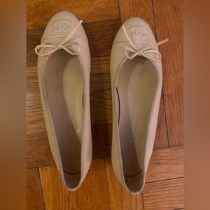 Chanel ballerinas size 38.5
